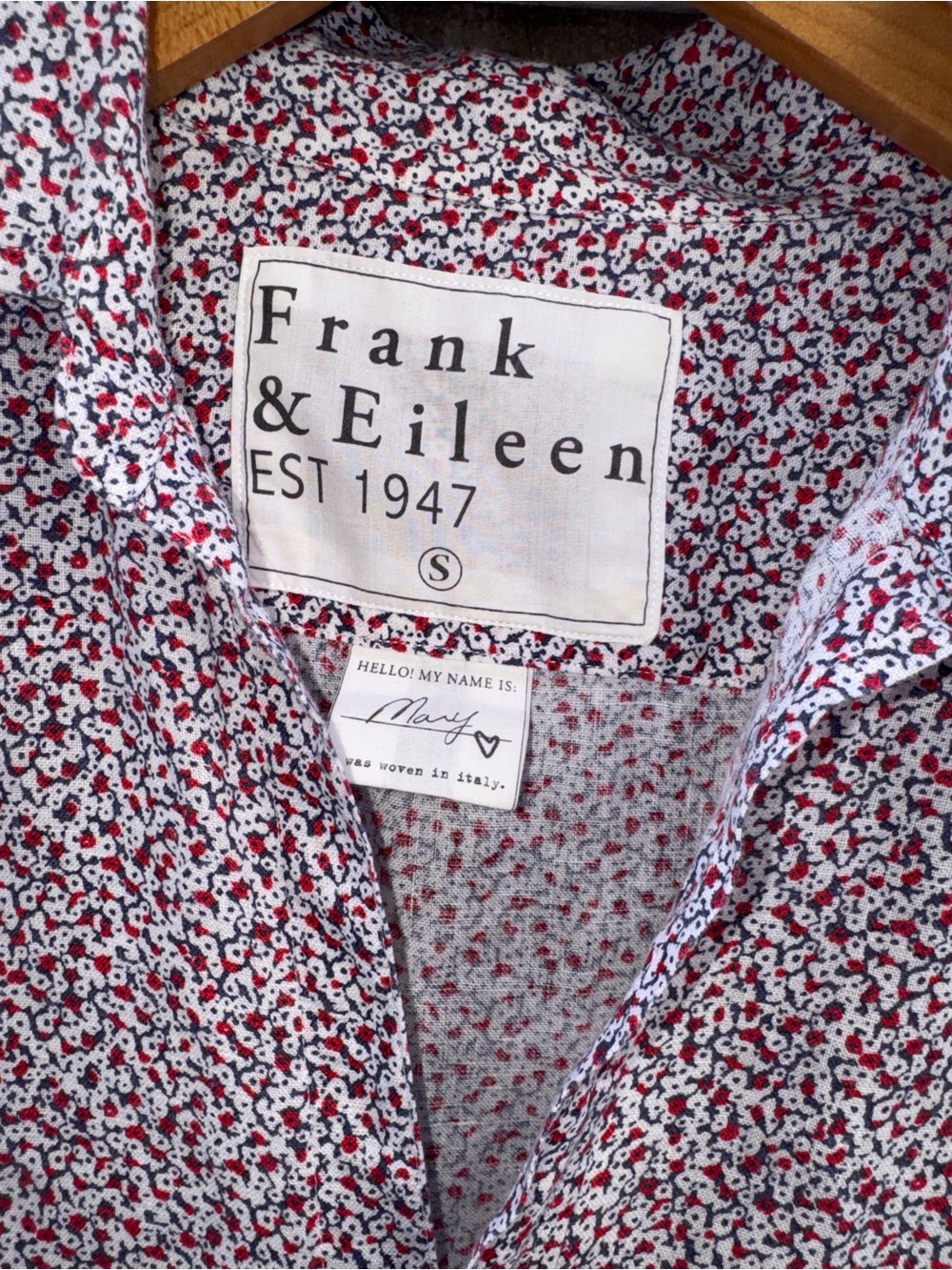Frank & Eileen ‘Mary’ Shirtdress Womens  Italian Linen Dress Size Small - Picture 3 of 10